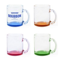 Tasse "Bitrok" en Verre - Objet publicitaire AVEC ou SANS logo - Cadeau client - Gift...
