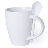 Tasse Blanche "Samay" en Céramique - Objet publicitaire AVEC ou SANS logo - Cadeau clie...