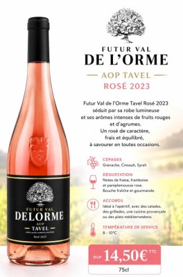 Vin rosé TAVEL