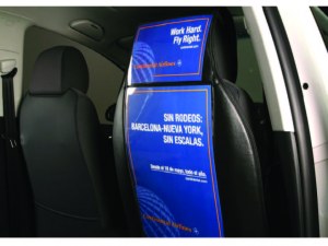 Lot de housses publicitaires pour taxi