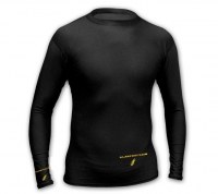 TEE SHIRT THERMIQUE COMPRESSION MOULANT MANCHES LONGUES SPORT HIVER