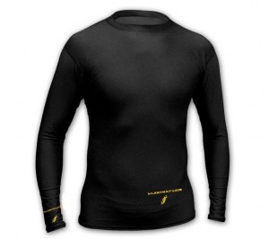 TEE SHIRT THERMIQUE COMPRESSION MOULANT MANCHES LONGUES SPORT HIVER
