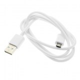 Blanc Câble micro USB 1M