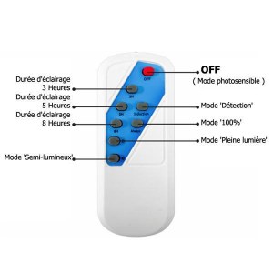 Lampadaire solaire extérieur de rue / parking - Série POWER ULTRA - Rendu 200 Watts -...