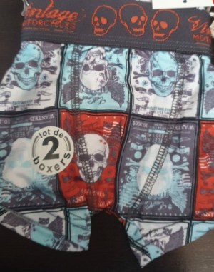 LOT BOXER ENFANT PACK X2