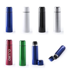 Thermos Tancher en Acier Inox - Objet publicitaire AVEC ou SANS logo - Cadeau client -...