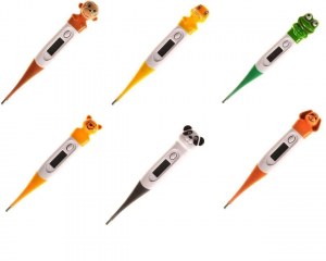 FripeDingue Thermomètre digital flexi 6/assortis 70 pcs / 0,85 € pièce