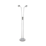 DÉSTOCKAGE LAMPADAIRE MINI 2 LUMIÈRES LED METAL CHROME
