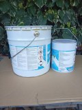 Peinture piscine coque polyester bleu azure étanche 2 composent pour 140M carre