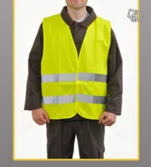 Gilet jaune de sécurité