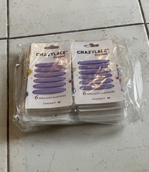 Lot mini -lacets élastiques neuf