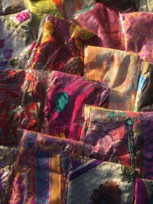 Jupes portefeuille soie indienne