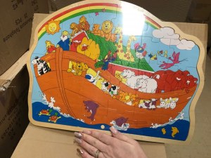 DESTOCKAGE PUZZLE bois ARCHE DE NOE