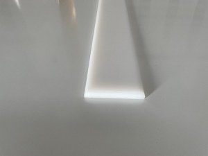 Lisse de protection et plinthe en PEHD