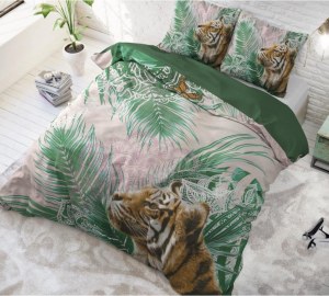 "Tiger Woods" Set 2/3 pcs Parure de Lit 100% Coton Housse de Couette+Taie d'Oreiller 14...