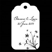 Étiquettes à dragées personnalisées ou non