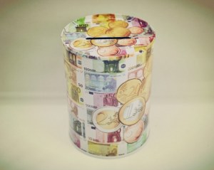 Tirelire en euro