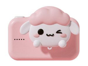 Appareil Photo Numérique pour Enfant - 20 MP, Double Objectif, Résistant aux Chocs, Fil...