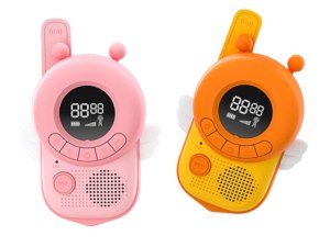 Paire de Talkies-Walkies pour Enfants - 8 Canaux PMR446 - Lampe Torche et VOX - Portée...