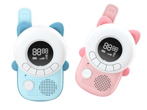 Talkie-Walkie Enfant - 8 Canaux PMR446 - Fonction VOX et Lampe Torche - Distance 3 km