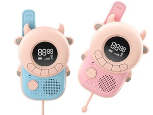 Talkie-Walkie Enfant - 8 Canaux PMR446 - Fonction VOX et Lampe Torche - Distance 3 km