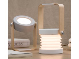Lanterne modulable LED - Lampe Veilleuse 3 intensités ajustables - Interrupteur tactile...
