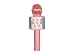 Micro karaoké Bluetooth - Fonction enregistrement - Sortie audio AUX - MicroSD et USB