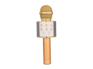 Micro karaoké Bluetooth - Fonction enregistrement - Sortie audio AUX - MicroSD et USB