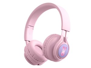 Casque Audio Enfant Bluetooth 5.0 - Rétro-éclairage LED, Volume Limité 85 dB, Microphon...