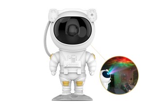 Projecteur d’Ambiance Étoilé avec Télécommande - Tête Rotative 360° - Minuterie Automat...