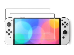 Film de Protection en Verre Trempé pour Nintendo Switch OLED - Protection Ultra-fine et...