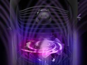 Lampe anti-moustique UV - Design moderne et enfantin - Couverture de 10m - Sans produit...