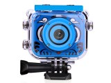 Caméra Sport Enfant 1080p Full HD - Étanche 30 m, Grand Angle 120°, 12 MP avec Accessoires