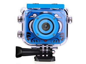 Caméra Sport Enfant 1080p Full HD - Étanche 30 m, Grand Angle 120°, 12 MP avec Accessoires