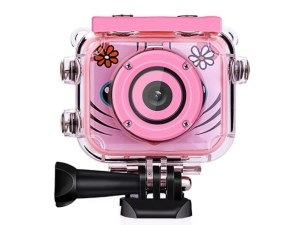 Caméra Sport Enfant 1080p Full HD - Étanche 30 m, Grand Angle 120°, 12 MP avec Accessoires