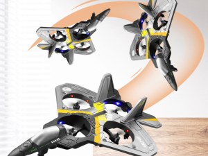 Avion Télécommandé avec LED - 2,4Ghz - Décollage Automatique, Flips 360°, Accéléromètre...