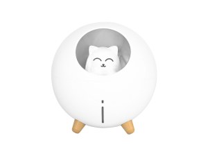 Humidificateur Veilleuse 7 Coloris - 220 mL - Diffusion Silencieuse - Mise Hors Tension...