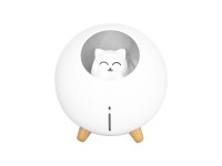 Humidificateur Veilleuse 7 Coloris - 220 mL - Diffusion Silencieuse - Mise Hors Tension...