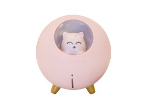 Humidificateur Veilleuse 7 Coloris - 220 mL - Diffusion Silencieuse - Mise Hors Tension...