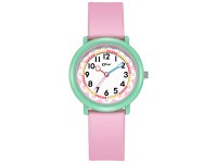 Montre à quartz enfant - 3 aiguilles - Étanche 3 ATM - Bracelet en silicone