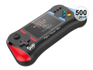 Console de Jeu Émulateur - 500 Jeux Inclus - Écran HD 3,5 pouces - Autonomie 6h - Sorti...