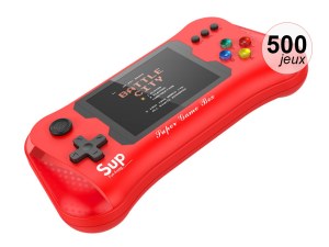 Console de Jeu Émulateur - 500 Jeux Inclus - Écran HD 3,5 pouces - Autonomie 6h - Sorti...