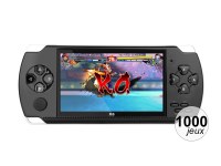 Console Émulateur de jeu portable - 1000 jeux, écran 4,3 pouces, autonomie 8 h, lecteur...