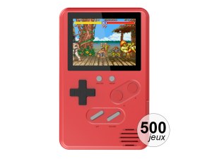 Console de Jeu Émulateur - 500 Jeux Inclus - Écran HD 3,5 pouces - Autonomie 6h - Sorti...
