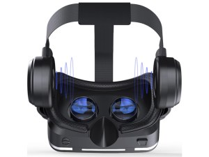 Casque de Réalité Virtuelle 3D avec Audio Premium - Double Objectif, Compatibilité Smar...