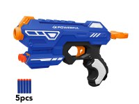 Pistolet à fléchettes en mousse - Compact et portatif - Tir longue portée jusqu'à 12 m