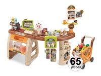 Supermarché Interactif avec Caisse enregistreuse - Effets Sonores et Lumineux, Comptoir...