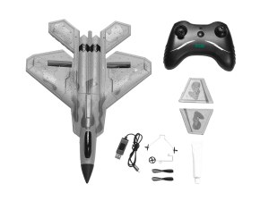 Avion de Chasse Télécommandé - 2,4Ghz - Décollage Automatique, Accéléromètre 3 Vitesses...