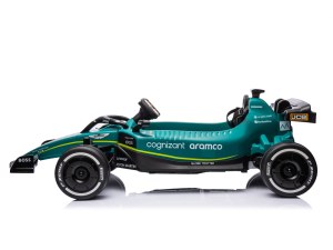 Voiture de Course Électrique Enfant - 12V, Télécommande, Effets Sonores et Bluetooth