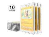 Étuis de Protection Magnétiques pour Cartes - Acrylique Sans Acide, Anti-UV, Coins Renf...
